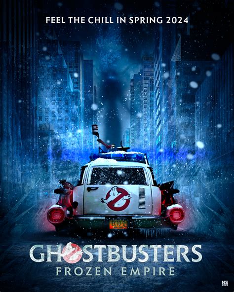 ghostbusters frozen empire teaser poster